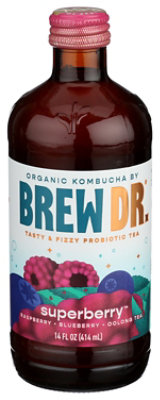 Brew Dr. Kombucha Superberry - 14 Fl. Oz. - Image 2