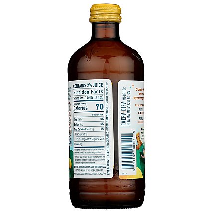 Brew Dr. Kombucha Organic Kombucha Ginger Lemon - 14 Fl. Oz. - Image 6
