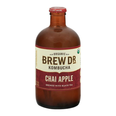 Brew Dr. Kombucha Kombucha Spiced Apple - 14 Fl. Oz.