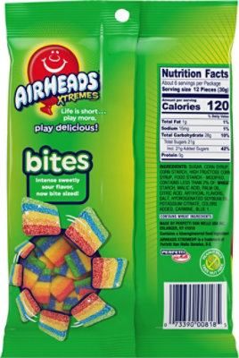 Airheads Candy Xtremes Bites Rainbow Berry Soft & Chewy - 6 Oz - Image 6