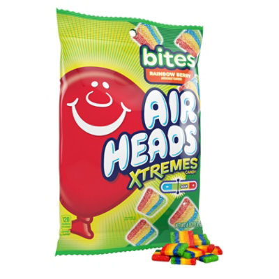 Airheads Candy Xtremes Bites Rainbow Berry Soft & Chewy - 6 Oz - Image 2