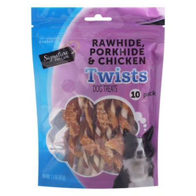 Signature Pet Care Dog Treat Dog Twist Pork Beef & Chicken - 10 Count - Image 4