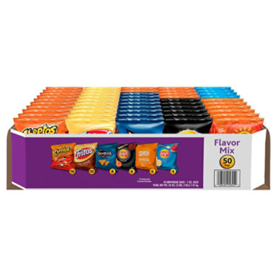 Frito Lay Snacks Flavor Mix - 50-1 Oz