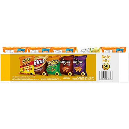 Frito Lay Snacks Bold Mix - 50-1 Oz - Image 6