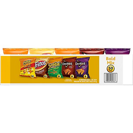 Frito Lay Snacks Bold Mix - 50-1 Oz - Image 2