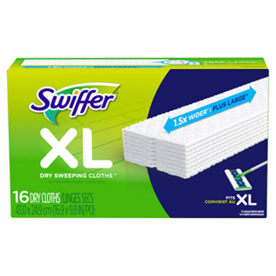 Swiffer Extra Large Dry Sweeping Cloths - 16 Count - Image 1