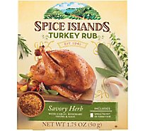 Spice Islands Rub Turkey Savory Herb - 1.75 Oz