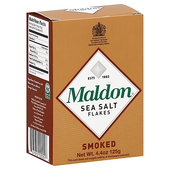 Maldon Sea Salt Flakes Smoked - 4.4 Oz