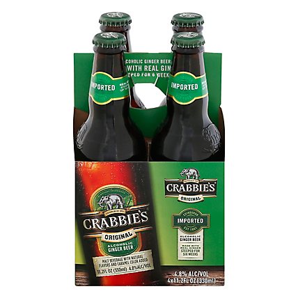 Crabbies Beer Ginger Bottles - 4-11.2 Fl. Oz. - Image 3