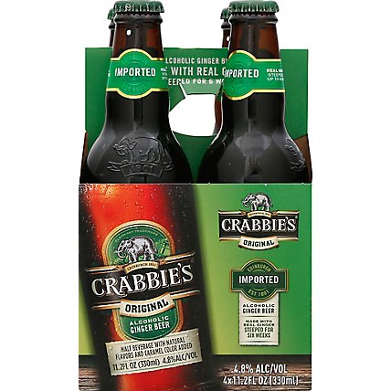 Crabbies Beer Ginger Bottles - 4-11.2 Fl. Oz. - Image 4