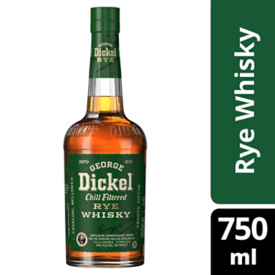 George Dickel Rye Whisky - 750 Ml