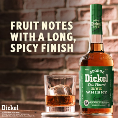 George Dickel Rye Whisky - 750 Ml - Image 3