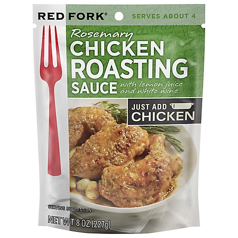 Red Fork Roasting Sauce Rosemary Chicken Pouch - 8 Oz