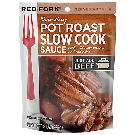 Red Fork Slow Cook Sauce Sunday Pot Roast Pouch - 8 Oz