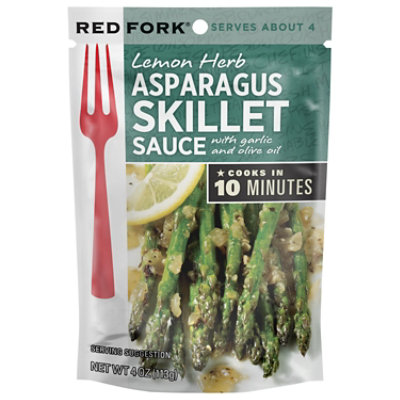 Red Fork Skillet Sauce Lemon Herb Asparagus Pouch - 4 Oz