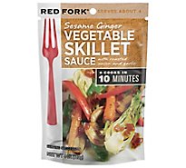 Red Fork Skillet Sauce Sesame Ginger Vegetable Pouch - 4 Oz