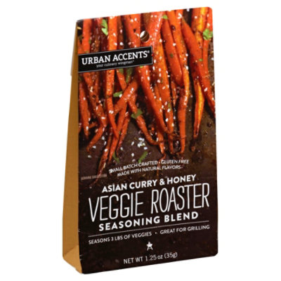 Urban Accents Veggie Roaster Asian Curry & Honey - 1.25 Oz