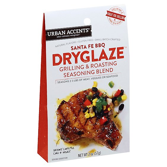 Urban Accents Dry Glaze Santa Fe BBQ Honey & Chipotle Chili - 2 Oz