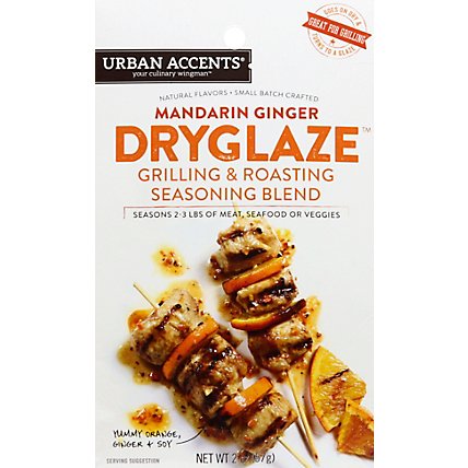 Urban Accents Dry Glaze Mandarin Ginger Teriyaki Orange & Ginger - 2 Oz - Image 2