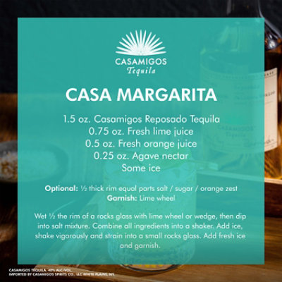 Casamigos Tequila Reposado 80 Proof - 750 Ml - Image 5