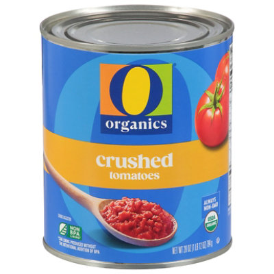 O Organics Tomatoes Crushed In Tomato Puree - 28 Oz