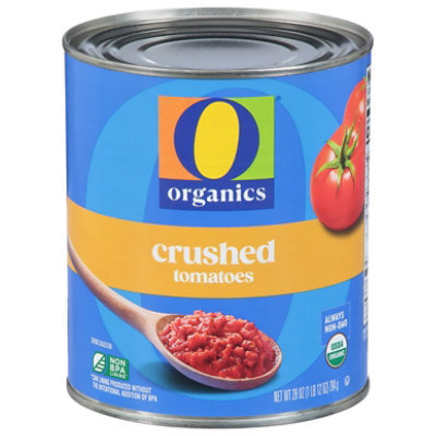 O Organics Organic Tomatoes Crushed In Tomato Puree - 28 Oz