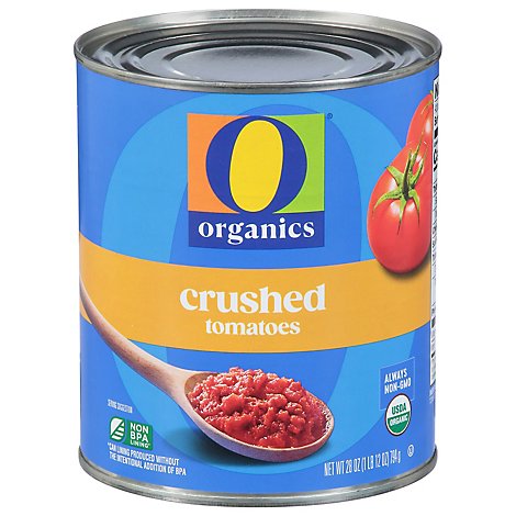O Organics Organic Tomatoes Crushed In Tomato Puree - 28 Oz