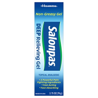 Salonpas Deep Relieving Gel - 2.75 Oz - Image 3