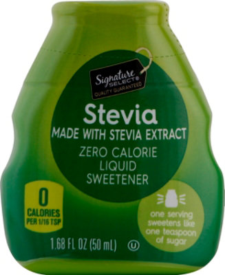 Signature SELECT Stevia Extract - 1.68 Oz - Image 2