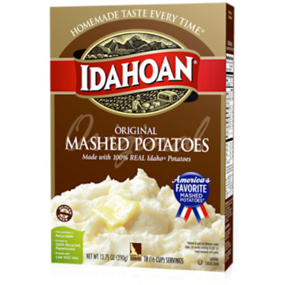 Idahoan Original Mashed Potatoes Box - 13.75 Oz