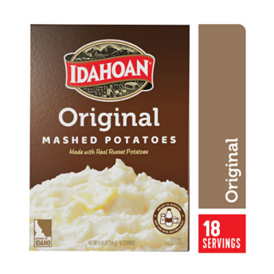 Instant mashed potatoes from scratch! Who'd a thunk it! 