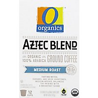 O Organics Organic Coffee Single Serve Cups Medium Roast Aztec Blend - 12-0.38 Oz - Image 2