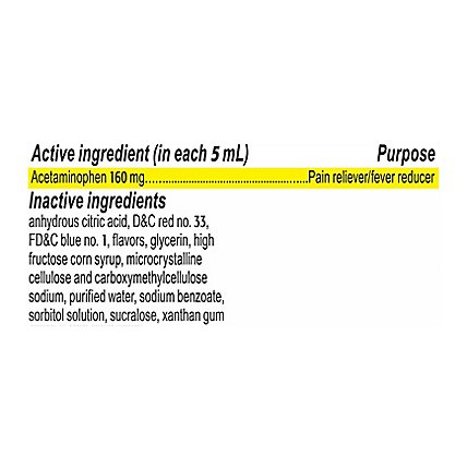 Tylenol Infants Drops Acetaminophen Suspension Grape Flavor - 1 Fl. Oz. - Image 4