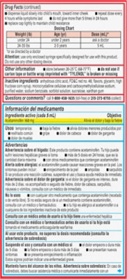 Tylenol Infants Drops Acetaminophen Suspension Cherry Flavor - 2 Fl. Oz. - Image 4