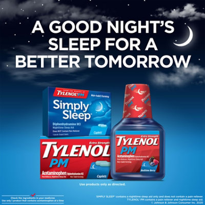 Simply Sleep Caplets 25 Mg - 100 Count - Image 3
