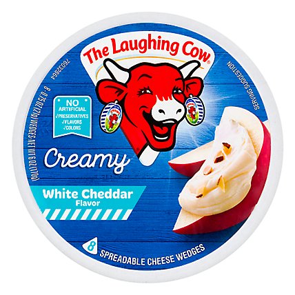 The Laughing Cow Creamy Aged White Cheddar Spread - 6 Oz - Image 3
