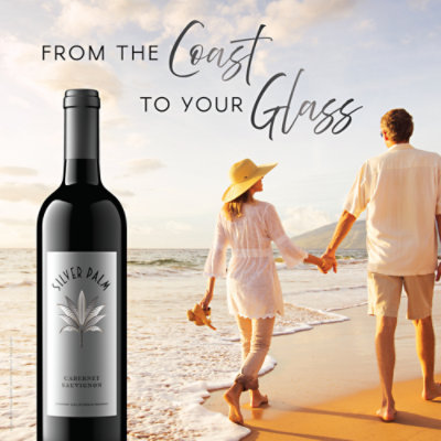 Silver Palm California Cabernet Sauvignon Red Wine - 750 Ml - Image 3