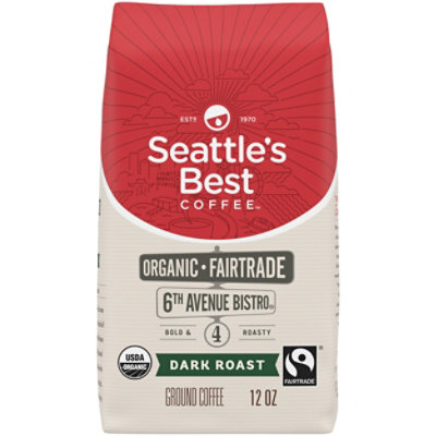 Seattles Best Coffee Coffee Ground Medium-Dark Rich Signature Blend No. 4 - 12 Oz - Image 1