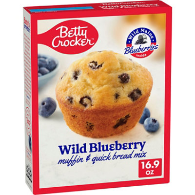 Betty Crocker Muffin & Quick Bread Mix Wild Blueberry - 16.9 Oz - Image 3