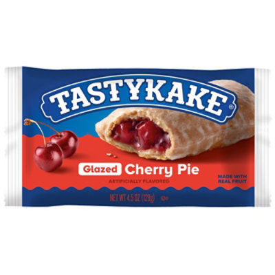 Tastykake Glazed Cherry Snack Fruit Pie - 4.5 Oz - Image 4