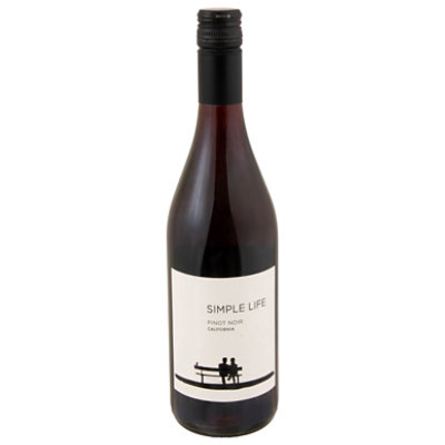 Simple Life Pinot Noir California Red Wine - 750 Ml - Image 2