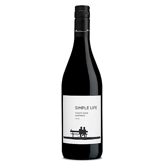 Simple Life Pinot Noir California Red Wine - 750 Ml