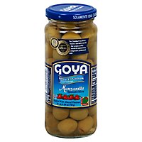 Goya Olives Spanish Manzanilla Pimiento Stuffed Jar - 6.75 Oz - Image 1