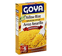 Goya Rice Yellow Instant Spanish Style Box - 6 Oz