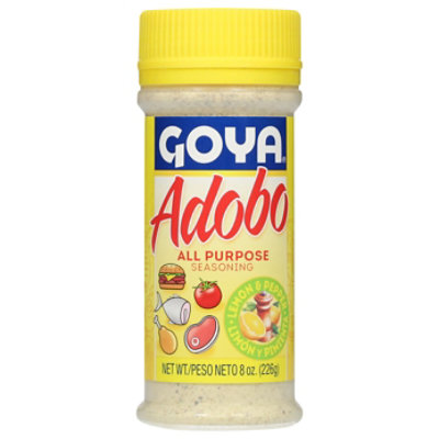 Goya Seasoning All Purpose Adobo Lemon & Pepper Jar - 8 Oz - Image 2