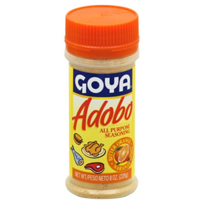 Goya Seasoning All Purpose Adobo With Bitter Orange Jar - 8 Oz