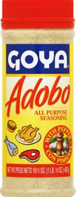 Goya Seasoning All Purpose Adobo With Pepper Jar - 16.5 Oz - Image 2