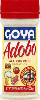 Goya Seasoning All Purpose Adobo With Pepper Jar - 8 Oz - Image 2