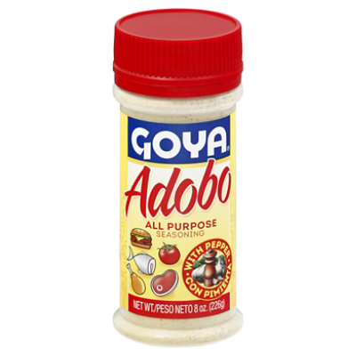 Goya Seasoning All Purpose Adobo With Pepper Jar - 8 Oz - Image 1