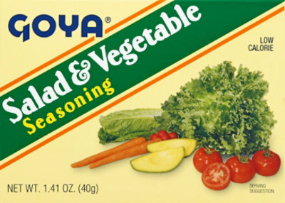 Goya Seasoning Salad & Vegetable Box - 1.41 Oz - Image 2